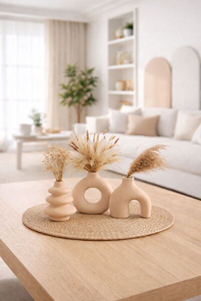 rufhomedesign Βάζο 3 τεμαχίων σε σκανδιναβικό στυλ Μποέμικο μινιμαλιστικό (11...