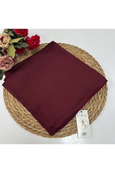 HAREM SCARF Harem Comosaten Scarf Burgundy Jhb0122