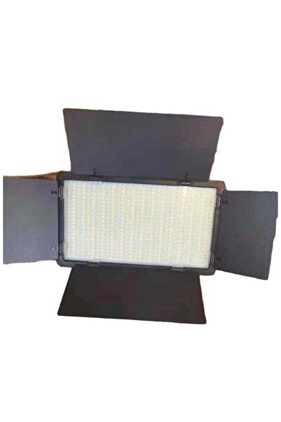 Shopi ضوء فيديو LED قابل للتعديل 3200K-6500K بـ 600 مصباح LED - لوحة إضاءة اح...