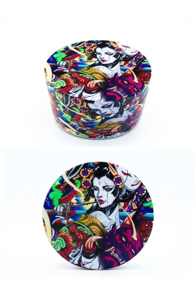 BGA Limited Edition 50mm Grinder Spice Grinder Mill Thick Metal with Pollen T...