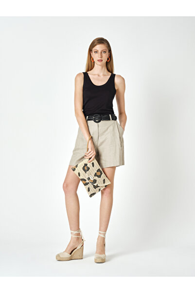 Pierre Cardin Τσαντάκι clutch - Μπεζ - Λεοπάρδαλη