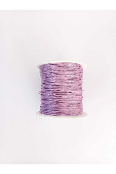 Eskişehir hobi sanat 1 MM 100 ΜΕΤΡΑ Μακραμέ κορδόνι αλεξίπτωτου σε χρώμα μωβ,...