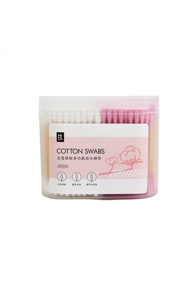 Midi Multi-Purpose Double Tipped Cotton Swabs - 300 Pieces