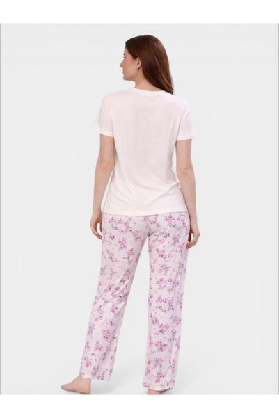 Victor and Jane Women's Graphic Short Sleeve Pyjama Set