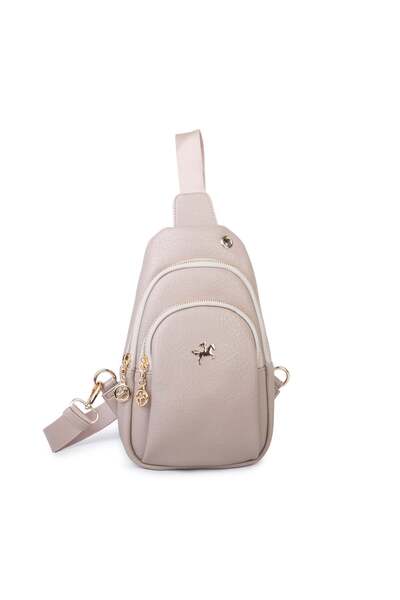 Nas Bag Kadın Crossbody Bag Bel ve Body Bag Kum Victoria