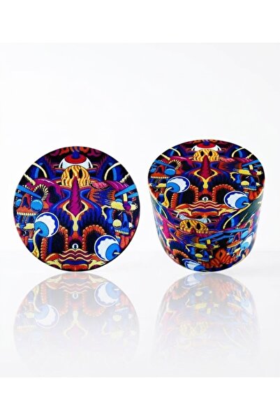 BGA Limited Edition 50mm Grinder Spice Grinder Mill Thick Metal with Pollen T...