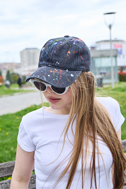 Moda Days Γυναικείο καπέλο με κέντημα, ρυθμιζόμενο καπέλο, αθλητικό καπέλο μπ...