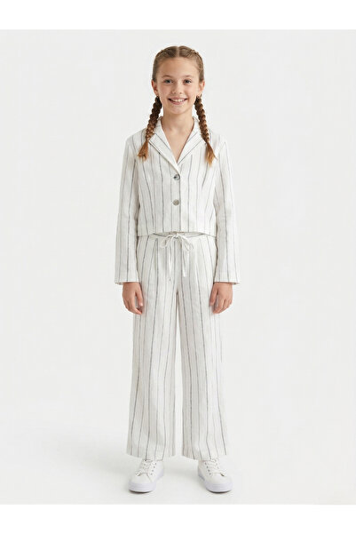 Cortigiani Girls Blazer Top Long Sleeve