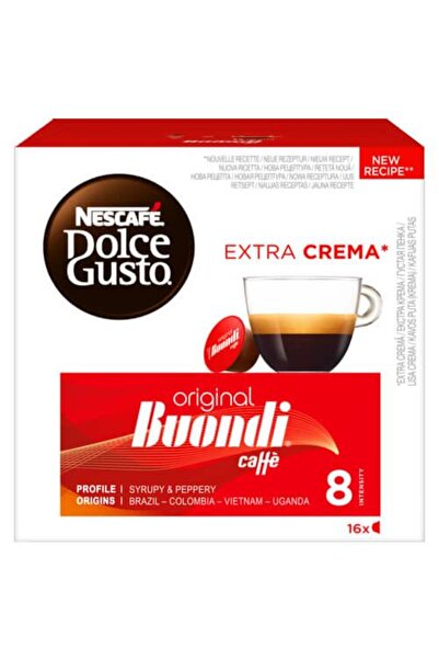 Nescafe Κάψουλες Espresso Buondi Extra Crema – 16 τεμάχια (Συμβατό με Dolce G...