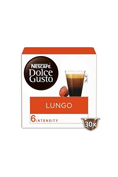 Nescafe Κάψουλες Espresso Caffe Lungo, Συμβατές με Dolce Gusto, XL 30 Κάψουλες