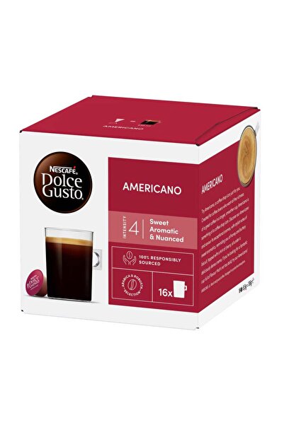 Nescafe Νεσκαφέ Αμερικάνο Συμβατές Κάψουλες Dolce Gusto 16 κάψουλες