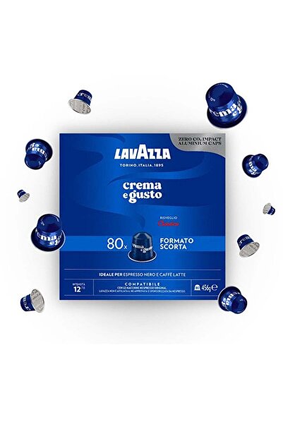 LavAzza Espresso Crema & Gusto Classico Συμβατές Κάψουλες Nespresso 80 τεμάχι...