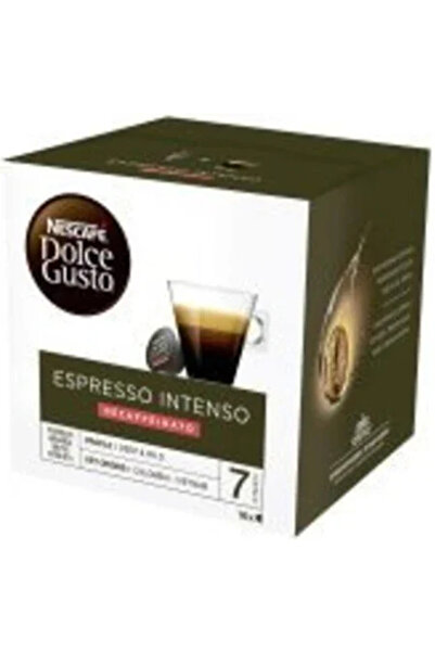 Nescafe Εσπρέσο Ίντενσο Ντεκαφεϊνέ Συμβατό με Μηχανές Dolce Gusto 30 Κάψουλες XL