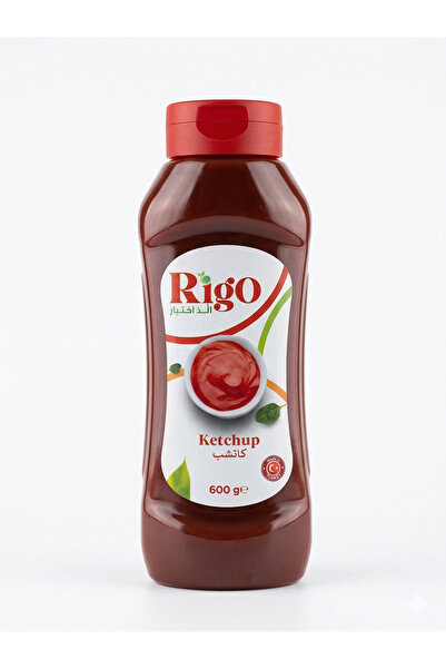 Rigo Ketçap 600 Gr 12 Adet