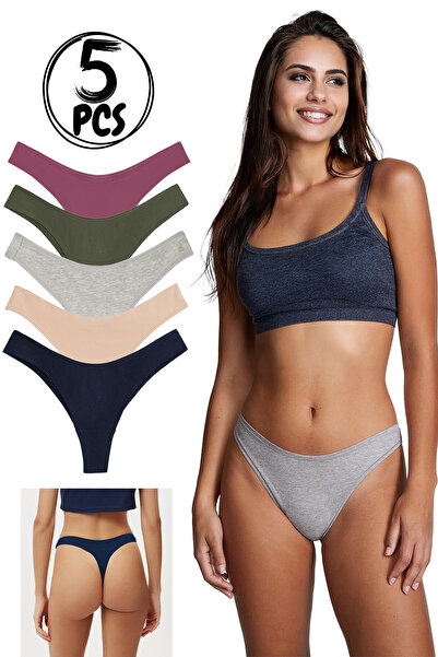 Yohannes Club Γυναικεία, βαμβακερά βασικά εσώρουχα σλιπ, συσκευασία 5 τεμαχίω...