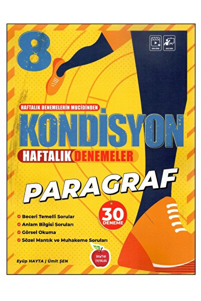 Newton Yayınları Newton 8. Sınıf Paragraf Kondisyon Haftalık Denemeler