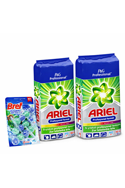 Bref Power Aktiv Pine Αποσμητικό Τουαλέτας + 2x 10kg Αυτόματο Απορρυπαντικό