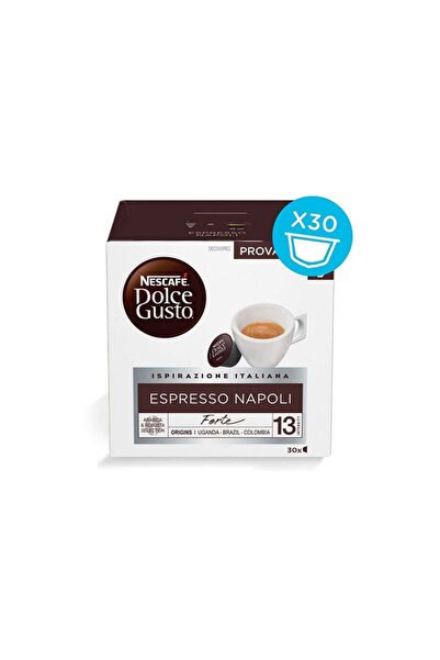 Nescafe Κάψουλες Espresso Napoli για Dolce Gusto – 30 Κάψουλες XL