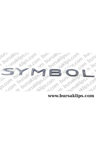 bursaklips 4607- حروف رينو سيمبول Y.M للصندوق الخلفي (كروم مجزأ) 8200867304 (...
