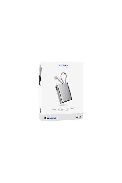 Sunix Pb-210 Taşınabilir 10.000 mAh Powerbank