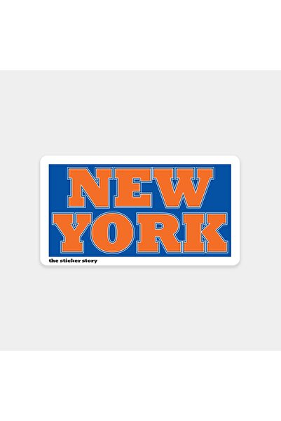 The Sticker Story. New York Basketball Team Sticker