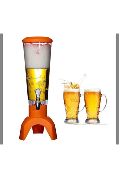 AMIN Διανομέας Batururi, με ηχείο Bluetooth και LED, για μπύρα/χυμό/πάρτι, χω...