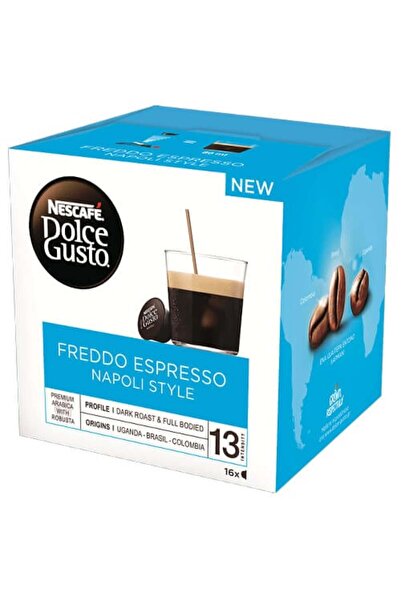 Nescafe Κάψουλες Espresso Freddo Συμβατές με Dolce Gusto – 16 τεμάχια