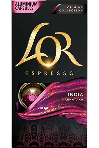 L'OR Κάψουλες Espresso Ινδία Καρνατάκα – Συμβατές με Nespresso, 10 Κάψουλες