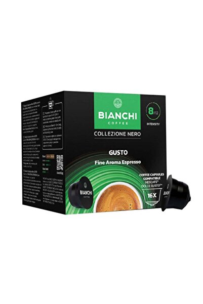 Bianchi Coffee Κάψουλες Εσπρέσο Εκλεκτού Αρώματος (16) – Συμβατές με Dolce Gusto
