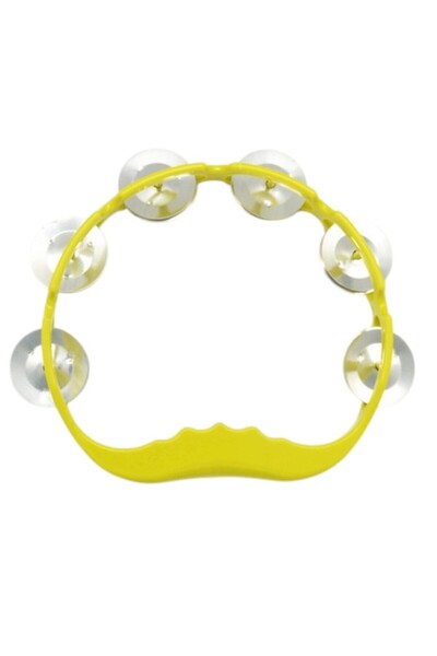 KARAKIZ طبلة بلاستيكية صفراء، عبوة من 10 قطع