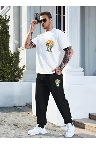 Joetsu Σετ μπλουζάκι και παντελόνι unisex - Σετ δύο τεμαχίων με μπλουζάκι και...