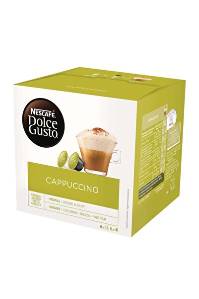 Nescafe Κάψουλες Καπουτσίνο Nescafé για μηχανές συμβατές με Dolce Gusto - 16 ...