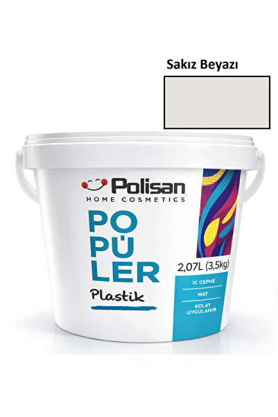 Polisan Popüler Plastik 3.5 Kg İç Cephe Boyası – Ekonomik & Kolay Uygulama - ...