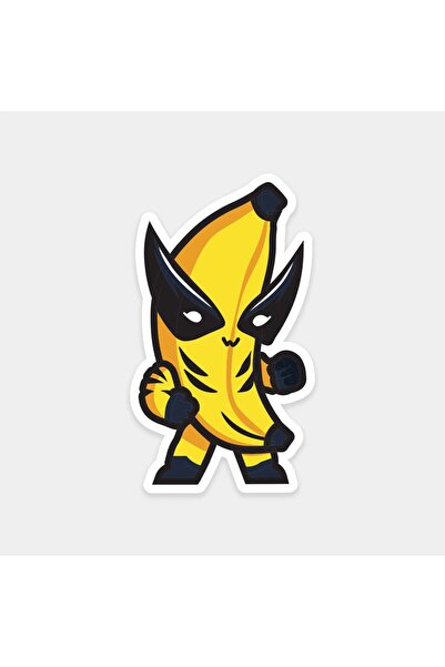 The Sticker Story. Masked Banana Sticker