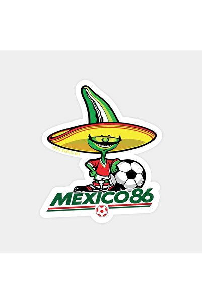 The Sticker Story. ملصق المكسيك 86