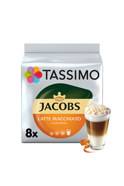 tassimo Λάτε Μακιάτο Καραμέλα – 8 Κάψουλες