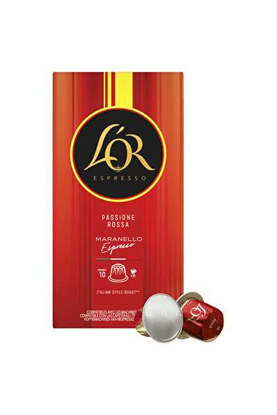 L'OR Passione Rossa Maranello Συμβατές Κάψουλες Nespresso – 10 Κάψουλες