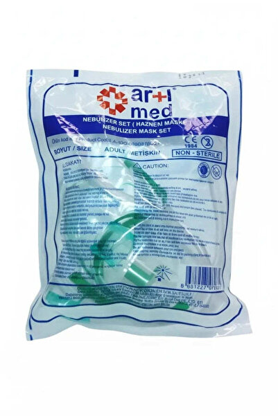 Artımed Nebulizatör Maske Seti Yetişkinler İçin ( 6 ADET )