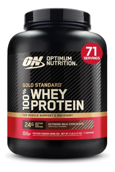 Optimum Nutrition مسحوق بروتين مصل اللبن جولد ستاندرد 100%، مصدر أساسي من الب...