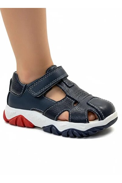 Tuğba Ortopedi 289 Ορθοπεδικά 100% Γνήσιο Δερμάτινα Αγορίστικα Σανδάλια Προσχ...