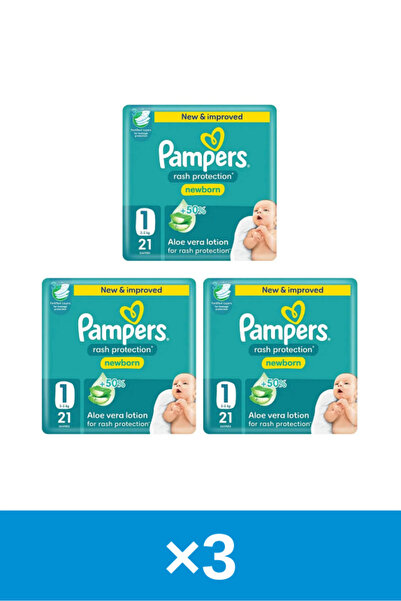 Pampers Rash Protection Trio, (3 PCS)
