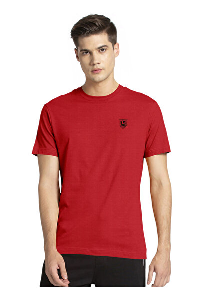 LAUREN SMITH Men’s Premium Textured Cotton Lycra Round Neck T shirt with High...