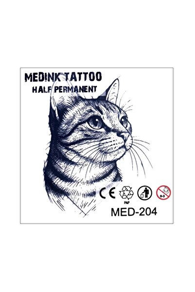 Mecit Tuhafiye 1 AY KALICI KEDİ GEÇİCİ DÖVME