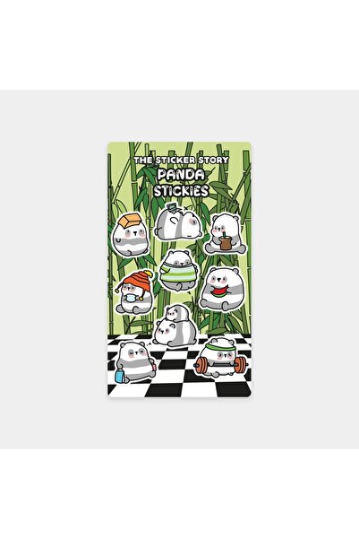 The Sticker Story. مجموعة باندا ستيكيز