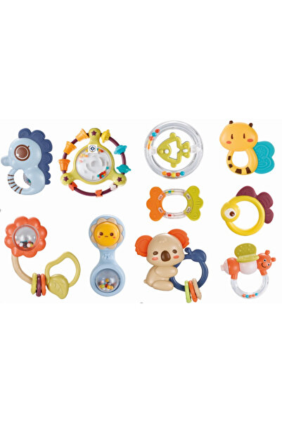 Goodway - Baby Rattle Toy Set Educational Teething Toys