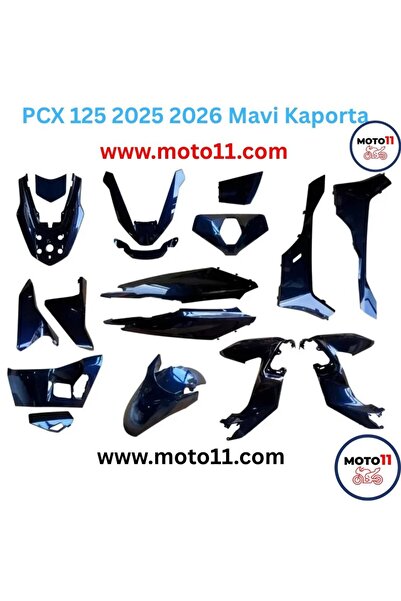 Honda Pcx 125 Kaporta Seti 2025 2026 Mavi | Moto11