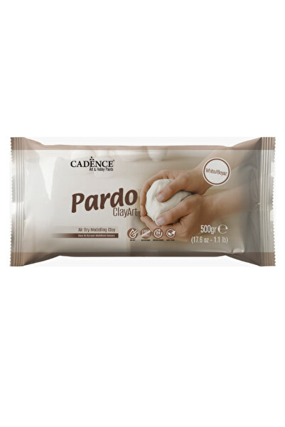 Cadence Pardo Hamur 500GR - Beyaz Hava ile Kuruyan Modelleme Hamuru
