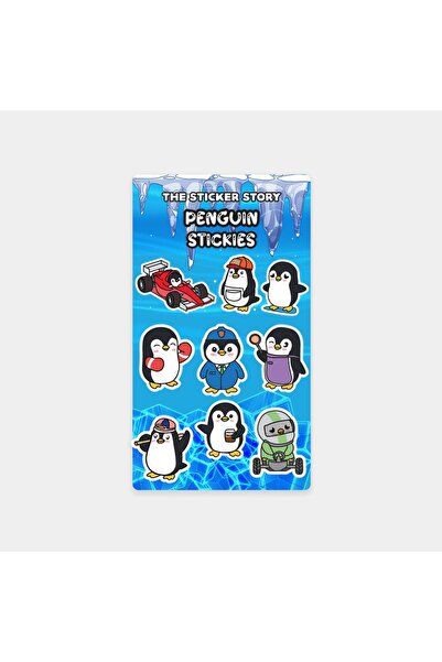 The Sticker Story. Penguin Sticker Series