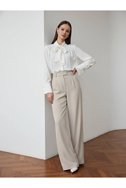 PERA MODA Πουκάμισο - Λευκό - Casual