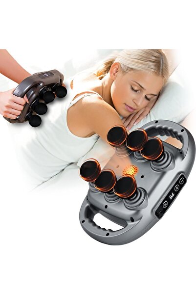 RelaxU Aparat masaj cu 6 bile de confort RelaXu, Elimina durerea musculara, S...